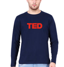 Load image into Gallery viewer, TED Full Sleeves T-Shirt for Men-Navy Blue-Ektarfa.online
