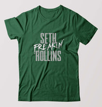 Load image into Gallery viewer, Seth Rollins T-Shirt for Men-Bottel Green-Ektarfa.online
