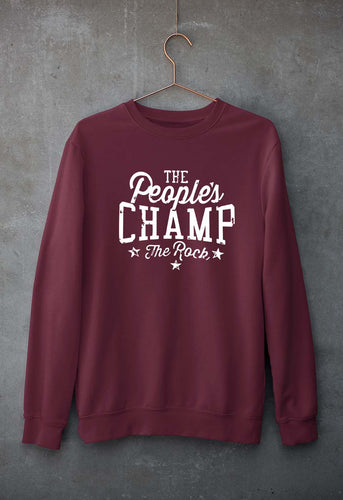 peoples champ Unisex Sweatshirt for Men/Women-Maroon-Ektarfa.online