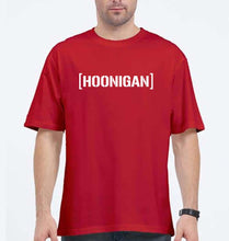 Load image into Gallery viewer, hoonigan Oversized T-Shirt for Men-Red-Ektarfa.online
