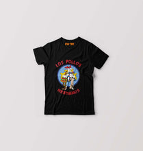 Load image into Gallery viewer, Los Pollos Hermanos Breaking Bad T-Shirt for Boy/Girl-Black-Ektarfa.online

