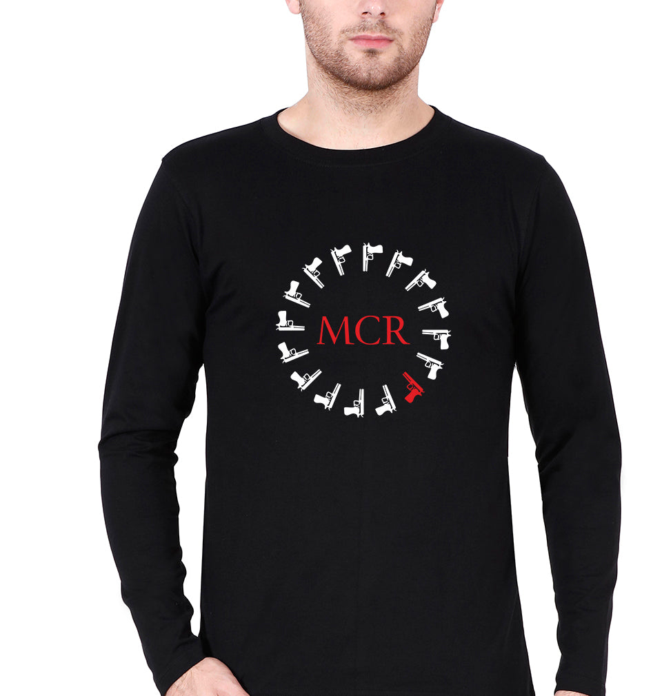 My Chemical Romance (MCR) Full Sleeves T-Shirt for Men-Black-Ektarfa.online