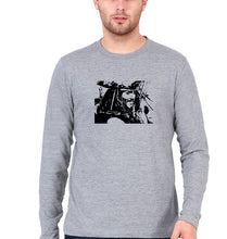 Load image into Gallery viewer, jack sparrow Full Sleeves T-Shirt for Men-Grey Melange-Ektarfa.online
