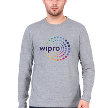 Load image into Gallery viewer, Wipro Full Sleeves T-Shirt for Men-Grey Melange-Ektarfa.online
