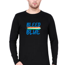 Load image into Gallery viewer, bleed blue Full Sleeves T-Shirt for Men-Black-Ektarfa.online
