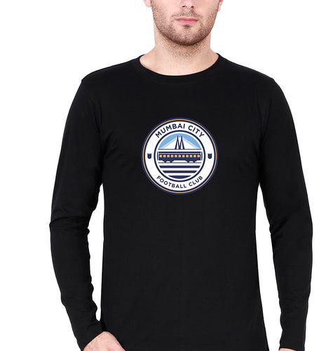 Mumbai Fc Full Sleeves T-Shirt for Men-Black-Ektarfa.online