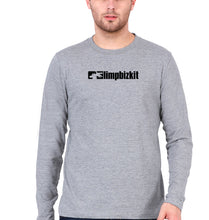 Load image into Gallery viewer, Limp Bizkit Full Sleeves T-Shirt for Men-Grey Melange-Ektarfa.online
