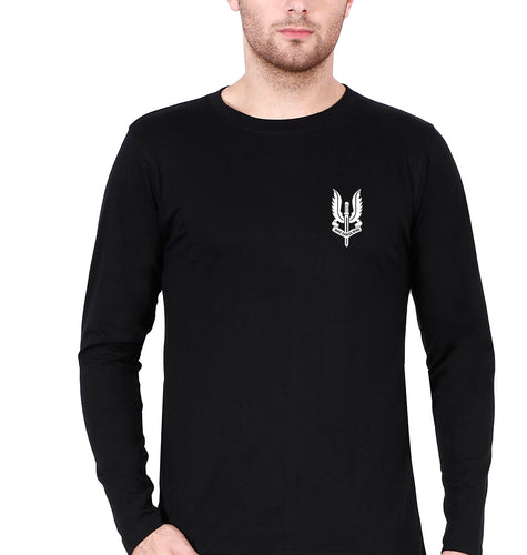 Who Dares Wins Balidaan Army Full Sleeves T-Shirt for Men-Black-Ektarfa.online