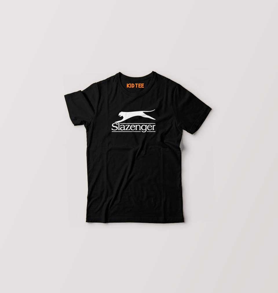 Slazenger T-Shirt for Boy/Girl-Black-Ektarfa.online