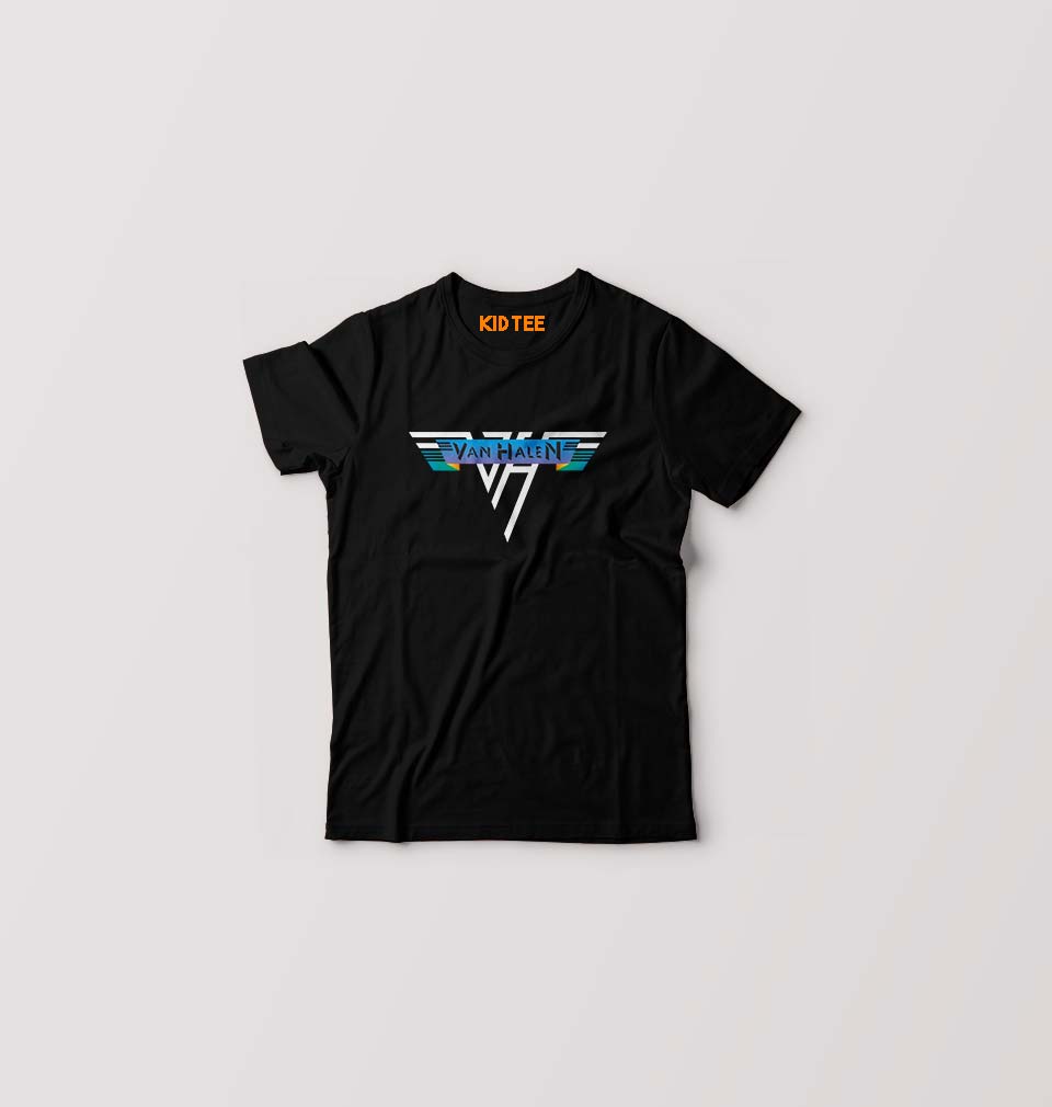 van halen T-Shirt for Boy/Girl-Black-Ektarfa.online