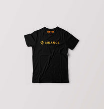 Load image into Gallery viewer, binance T-Shirt for Boy/Girl-Black-Ektarfa.online
