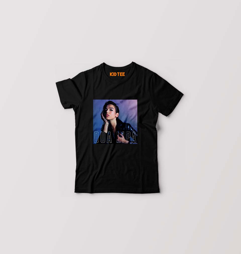 dua lipa T-Shirt for Boy/Girl-Black-Ektarfa.online