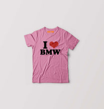 Load image into Gallery viewer, I LOVE BMW T-Shirt for Boy/Girl-Pink-Ektarfa.online
