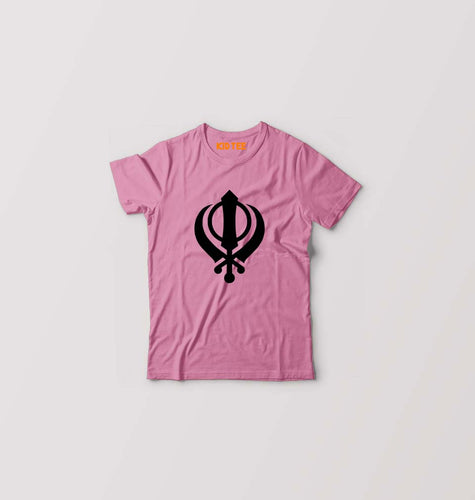sikh T-Shirt for Boy/Girl-Pink-Ektarfa.online
