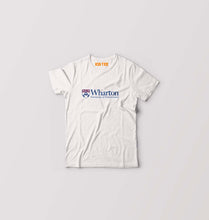 Load image into Gallery viewer, Wharton Kids T-Shirt for Boy/Girl-White-Ektarfa.online
