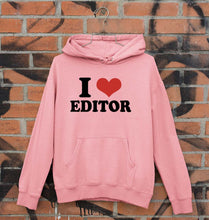 Load image into Gallery viewer, I LOVE EDITOR Hoodie for Men/Women
