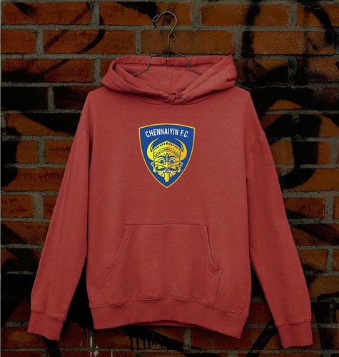 chennaiyin FC Unisex Hoodie for Men/Women-Coral-Ektarfa.online