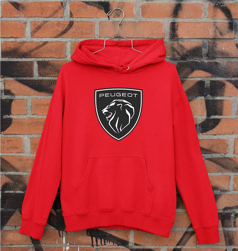 Peugeot Unisex Hoodie for Men/Women-Red-Ektarfa.online