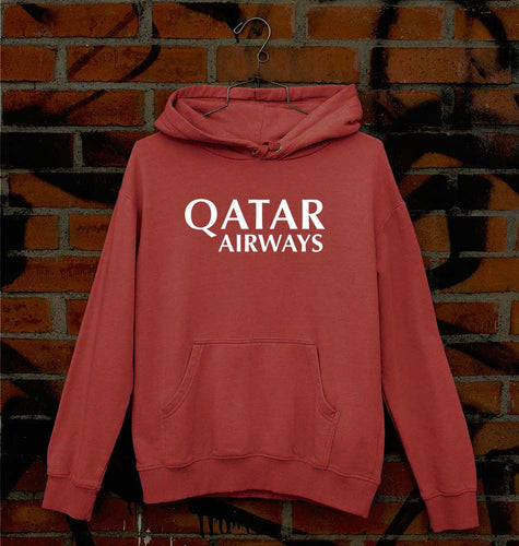 Qatar Airways Unisex Hoodie for Men/Women-Coral-Ektarfa.online