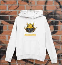 Load image into Gallery viewer, Transformers Bumblebee Unisex Hoodie for Men/Women-White-Ektarfa.online
