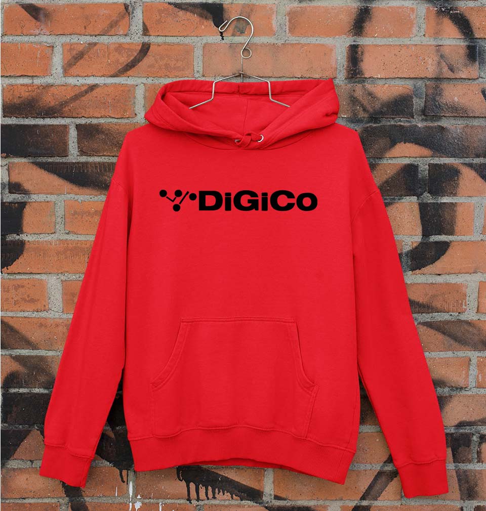 digico Unisex Hoodie for Men/Women-Red-Ektarfa.online