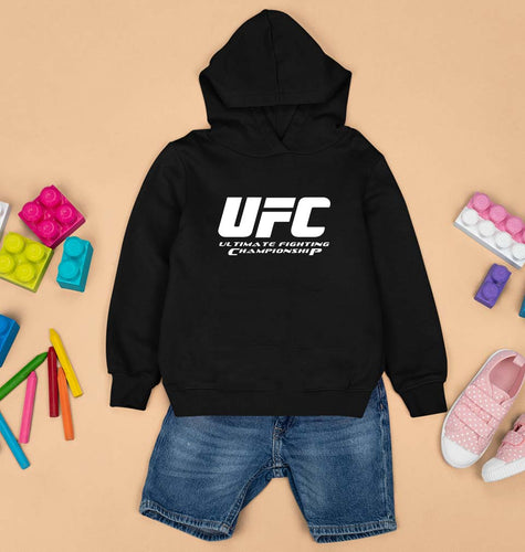 UFC Hoodie for Boy/Girl-Black-Ektarfa.online
