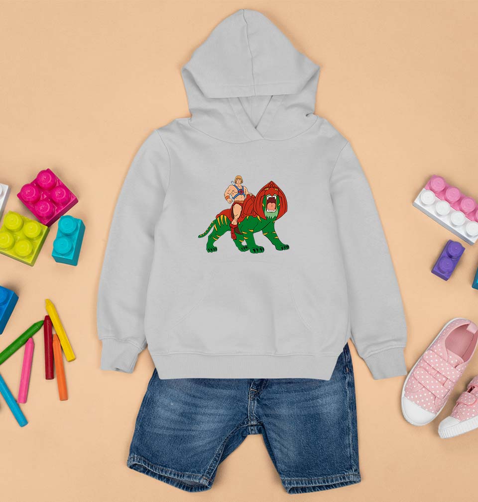 heman Hoodie for Boy/Girl-Grey-Ektarfa.online