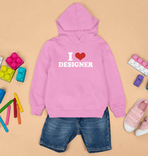 Load image into Gallery viewer, I LOVE DESIGNER Hoodie for Boy/Girl
