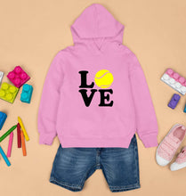 Load image into Gallery viewer, Love Tennis Kids Hoodie for Boy/Girl-Light Baby Pink-Ektarfa.online
