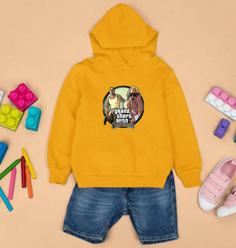 Grand Theft Auto (GTA) Hoodie for Boy/Girl-Mustard Yellow-Ektarfa.online