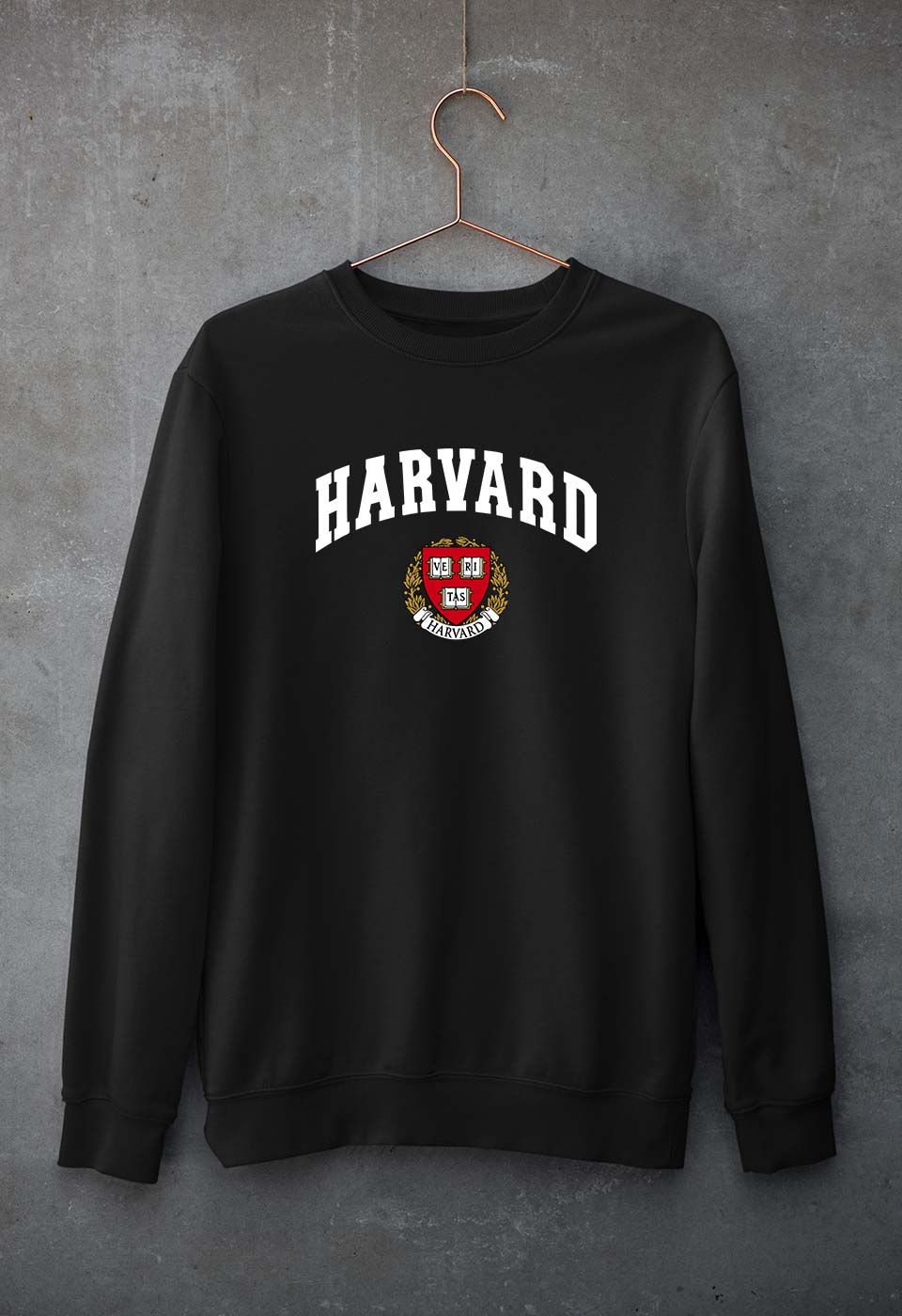 Harvard Sweatshirt for Men/Women-Black-Ektarfa.online