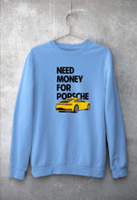 Load image into Gallery viewer, Porsche (Need Money) Sweatshirt for Men/Women-Baby Blue-Ektarfa.online
