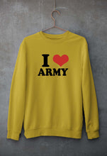 Load image into Gallery viewer, I LOVE ARMY Sweatshirt for Men/Women
