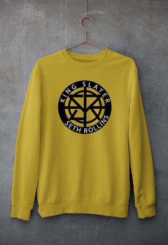 Seth Rollins Unisex Sweatshirt for Men/Women-Mustard Yellow-Ektarfa.online