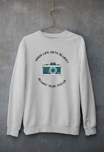 Life Photography Unisex Sweatshirt for Men/Women-Grey Melange-Ektarfa.online