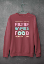 Load image into Gallery viewer, Anime Games or Food Sweatshirt for Men/Women

