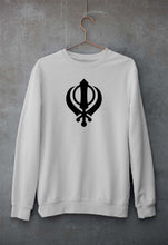 Load image into Gallery viewer, sikh Sweatshirt for Men/Women-Grey Melange-Ektarfa.online
