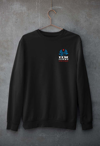 IIM Jammu Sweatshirt for Men/Women-Black-Ektarfa.online
