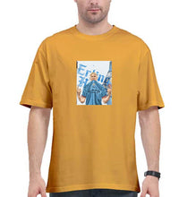 Load image into Gallery viewer, erling haaland Oversized T-Shirt for Men-Golden Yellow-Ektarfa.online
