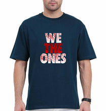 Load image into Gallery viewer, the bloodline we the ones Oversized T-Shirt for Men-Petrol Blue-Ektarfa.online
