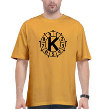 Load image into Gallery viewer, Kabalarian Philosophy Oversized T-Shirt for Men-Golden Yellow-Ektarfa.online
