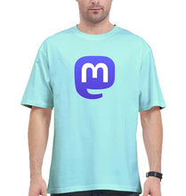 Load image into Gallery viewer, Mastodon Oversized T-Shirt for Men-Mint-Ektarfa.online
