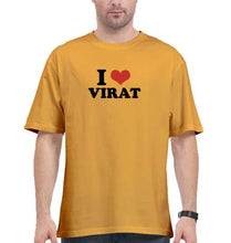 Load image into Gallery viewer, I LOVE VIRAT Oversized T-Shirt for Men
