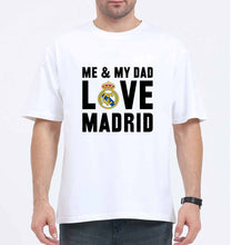 Load image into Gallery viewer, Love Real Madrid Oversized T-Shirt for Men-White-Ektarfa.online
