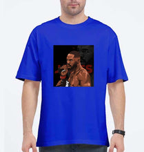 Load image into Gallery viewer, jon jones UFC Oversized T-Shirt for Men-Royal Blue-Ektarfa.online
