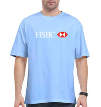 Load image into Gallery viewer, hsbc Oversized T-Shirt for Men-Baby Blue-Ektarfa.online

