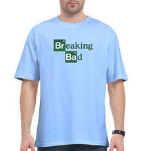 Load image into Gallery viewer, Breaking Bad Oversized T-Shirt for Men-Baby Blue-Ektarfa.online
