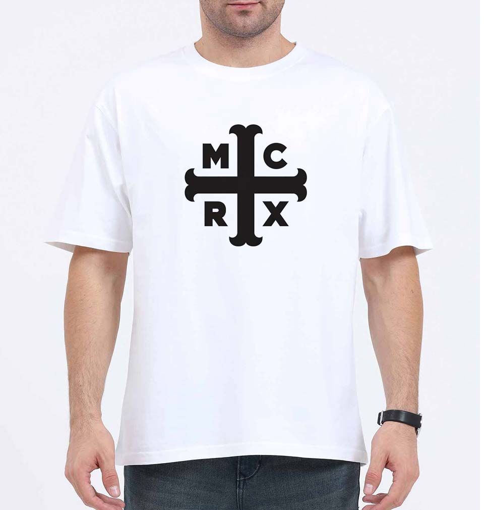 MCRX Oversized T-Shirt for Men-White-Ektarfa.online