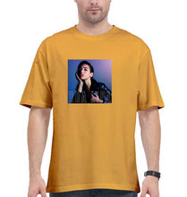 Load image into Gallery viewer, dua lipa Oversized T-Shirt for Men-Golden Yellow-Ektarfa.online
