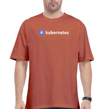 Load image into Gallery viewer, Kubernetes Oversized T-Shirt for Men-Coral-Ektarfa.online
